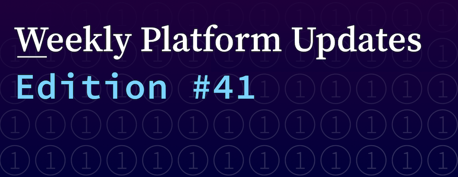 Weekly Platform Update #41 | Clever Cloud