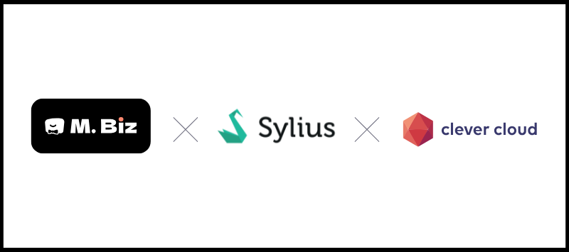 visuel qui représente Monsieur Biz, Sylius et Clever Cloud