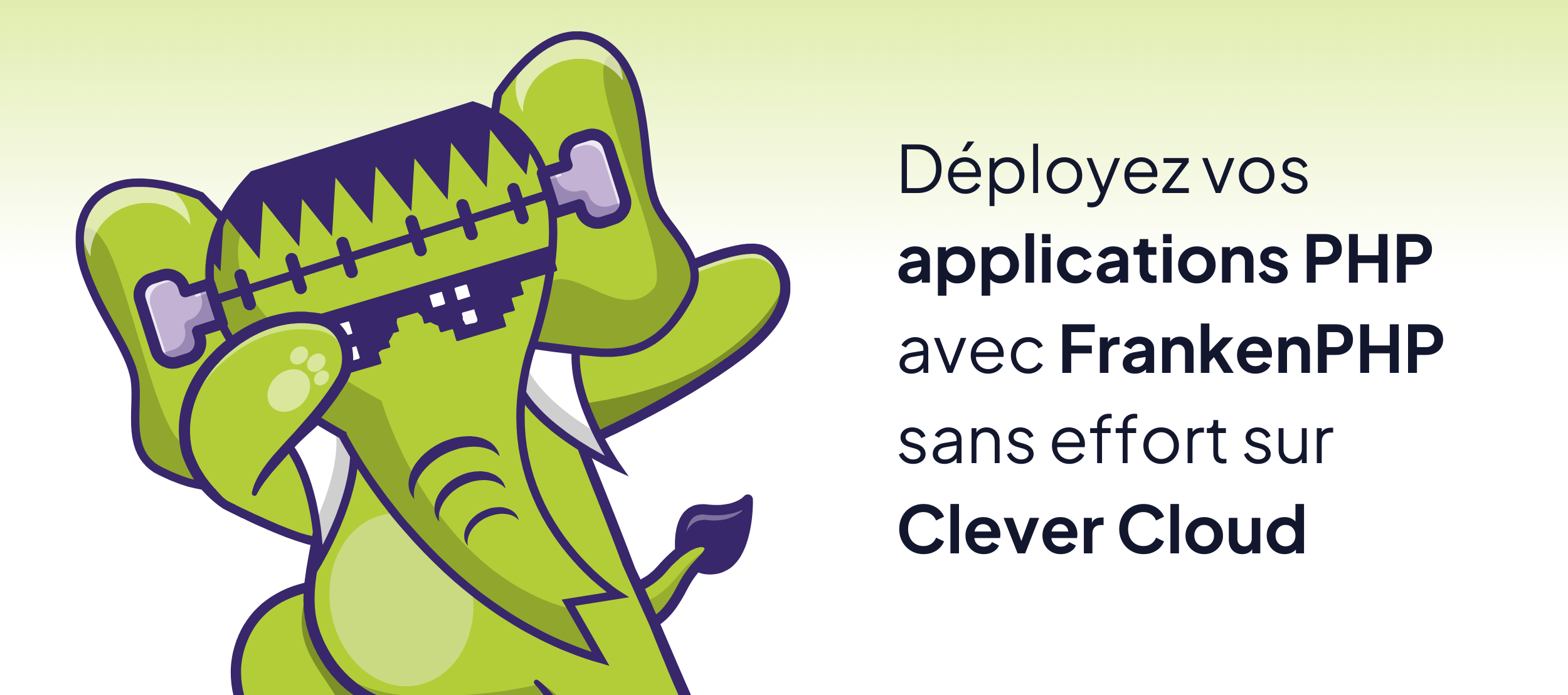 Bannière de l'article "Déployez vos applications PHP avec FrankenPHP sans effort sur Clever Cloud"
