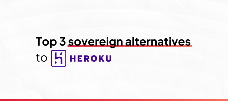 Blog banner for the article ‘Top 3 sovereign alternatives to Heroku’