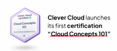 Thumbnail for the blog post announcing Clever Cloud's Cloud Concept 101 certification