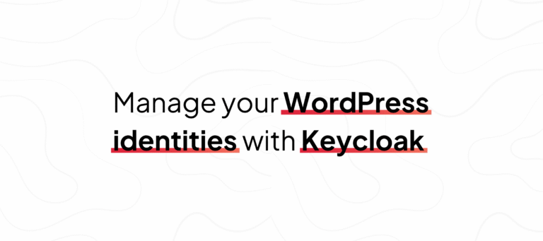 Blog banner for Clever Cloud's article on identity management on WordPress using Keycloak