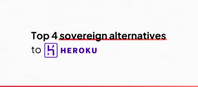 Blog banner for the article ‘Top 4 sovereign alternatives to Heroku’
