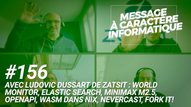 Bannière du podcast Message à Caractère Informatique : 