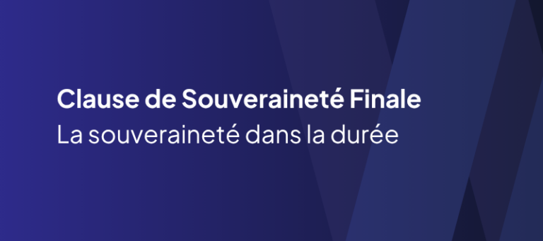 Clause de souveraineté finale