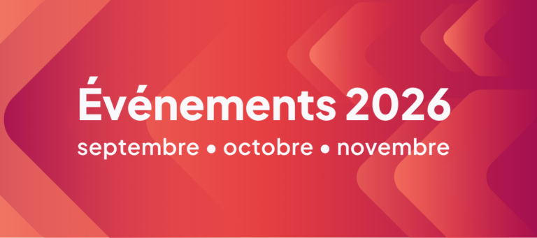 Bannière blog Événements de rentrée 2026 — septembre, octobre, novembre