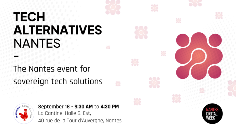 Bannière événement Tech Alternatives 2026 eng